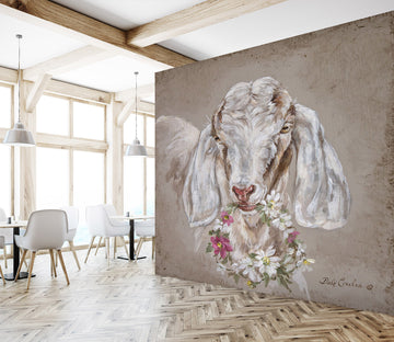 3D Ear Sheep Wreath 3167 Debi Coules Wall Mural Wall Murals