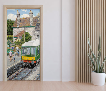 3D Train 10334 Trevor Mitchell Door Mural
