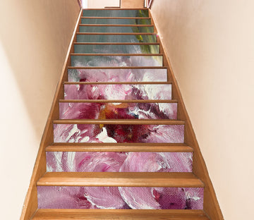 3D Flower Paint 2176 Skromova Marina Stair Risers