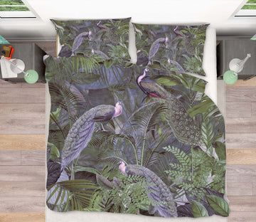 3D Peacock Playing 115 Andrea haase Bedding Bed Pillowcases Quilt