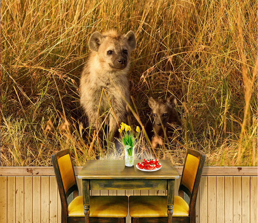 3D Grass Animal 1066 Wall Murals