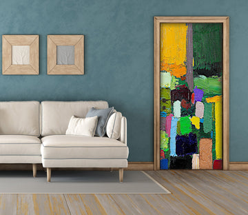 3D Color Block 93105 Allan P. Friedlander Door Mural