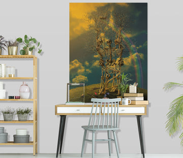 3D Life Cycle 048 Vincent Hie Wall Sticker