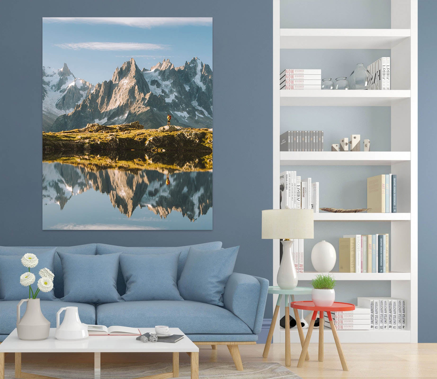 3D Snow Mountain 1007 Wall Sticker