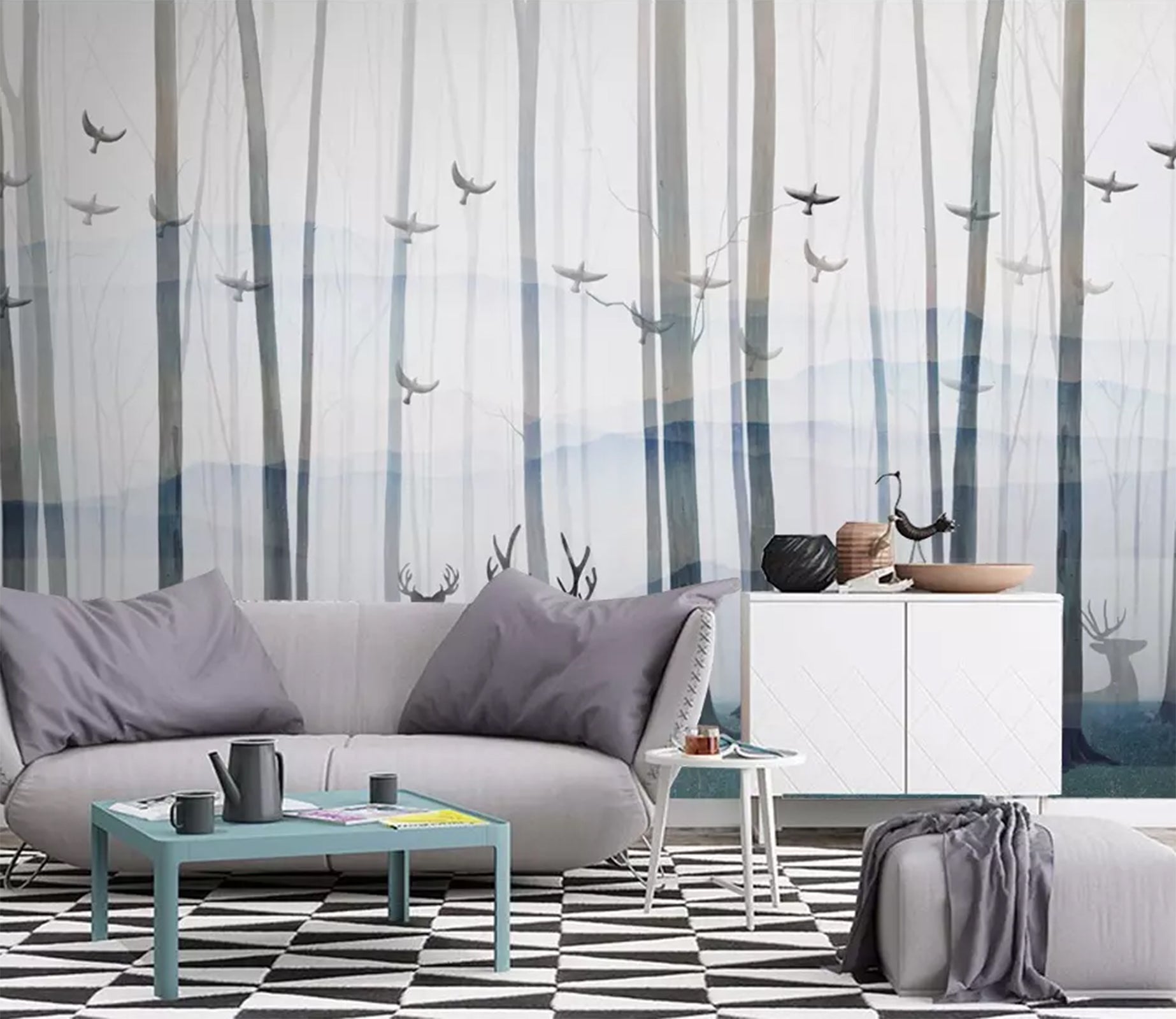 3D Tree Branch WC57 Wall Murals Wallpaper AJ Wallpaper 2 