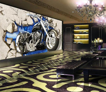 3D Luxury Motorcycle WC158 Wall Murals