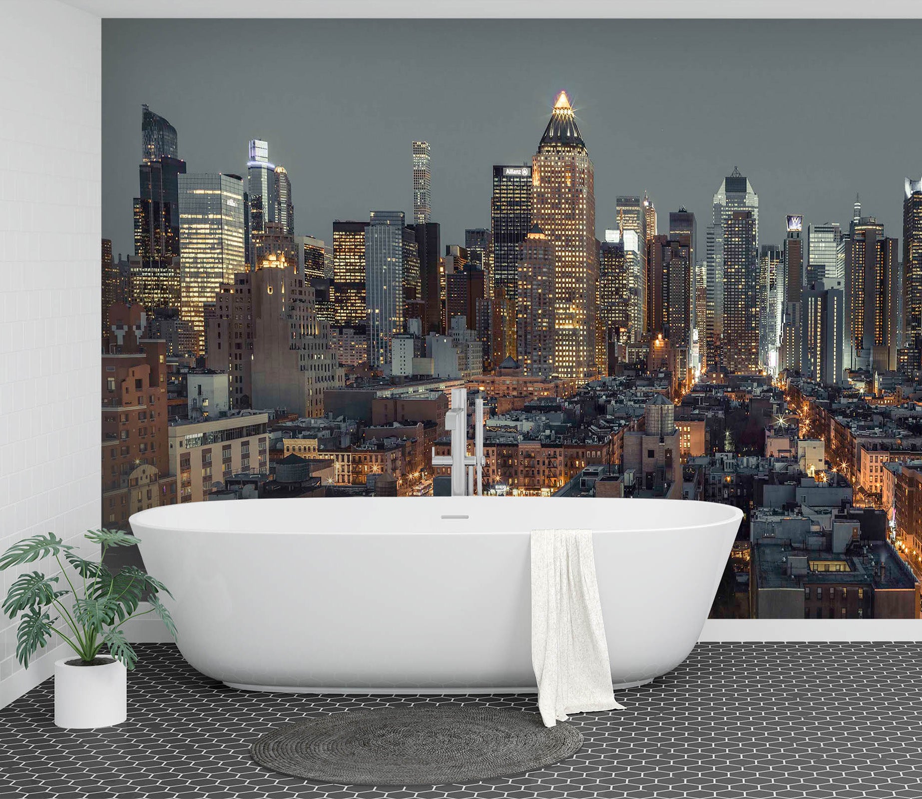 3D High Building 1411 Assaf Frank Wall Mural Wall Murals