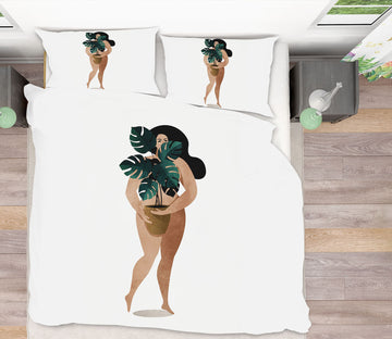 3D Flowerpot Leaves 192 Boris Draschoff Bedding Bed Pillowcases Quilt