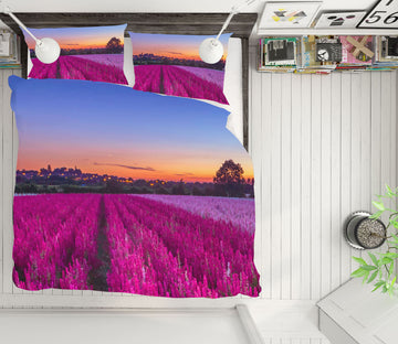 3D Red Lavender 1015 Assaf Frank Bedding Bed Pillowcases Quilt