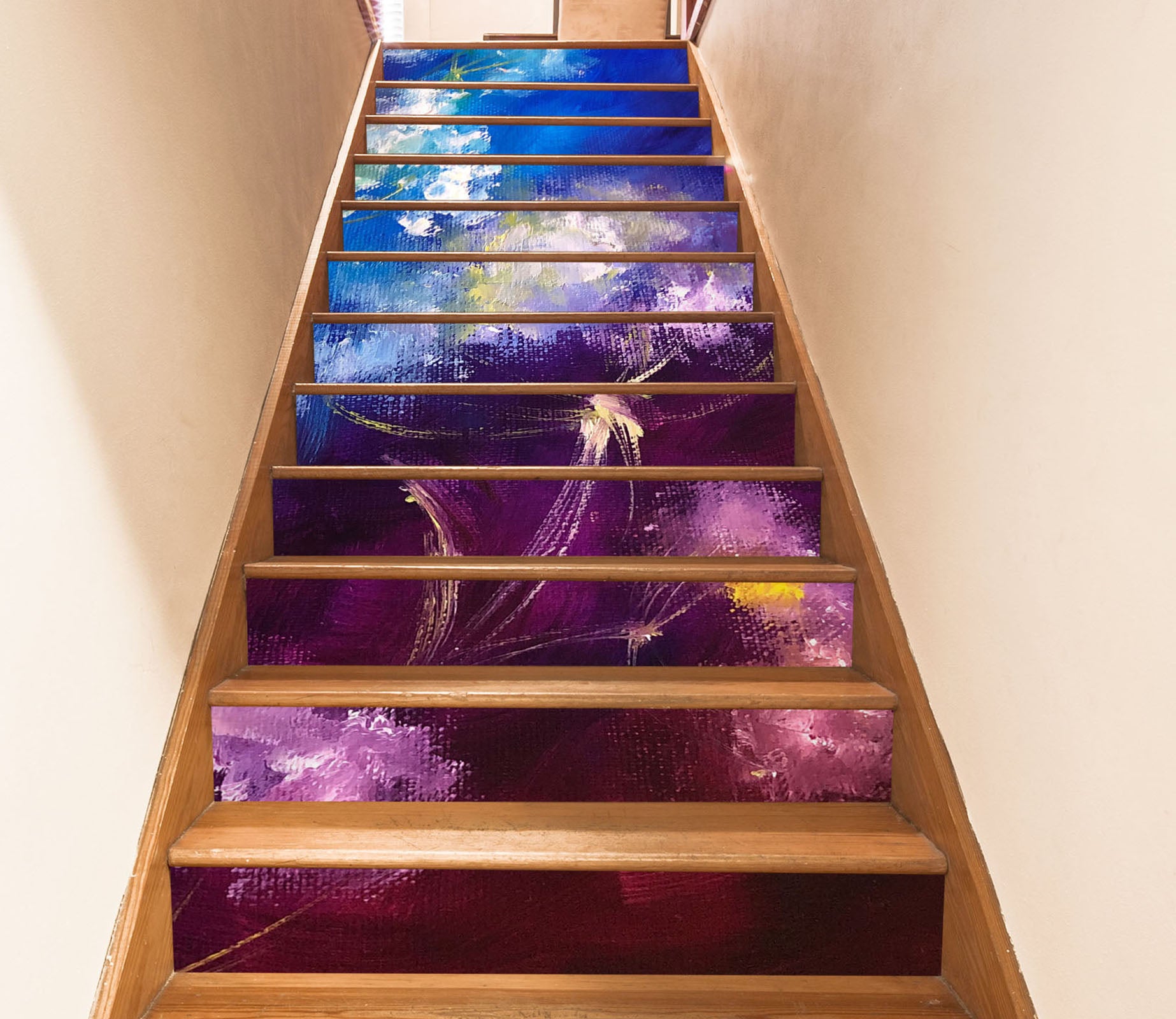3D Blue Pigment 2025 Skromova Marina Stair Risers
