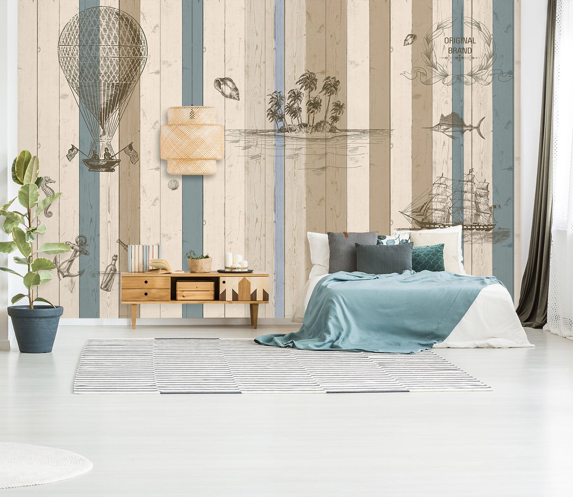 3D Cute Balloon 1458 Wall Murals