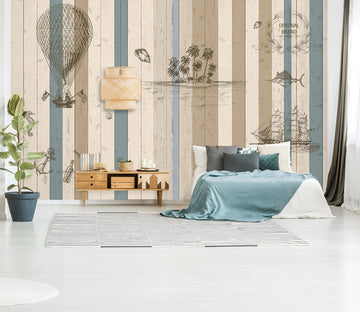 3D Cute Balloon 1458 Wall Murals