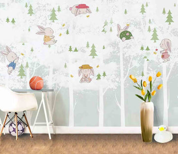 3D Animal Forest WG90 Wall Murals Wallpaper AJ Wallpaper 2 
