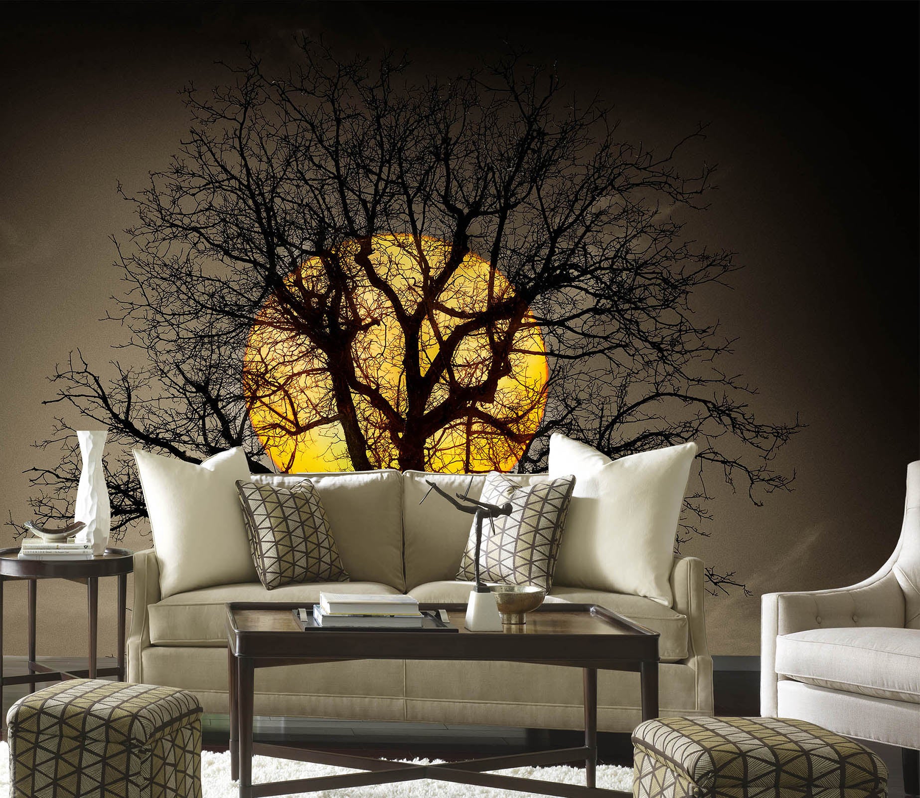 3D Dead Tree 1432 Marco Carmassi Wall Mural Wall Murals