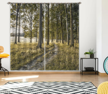 3D Weed Tree 061 Assaf Frank Curtain Curtains Drapes