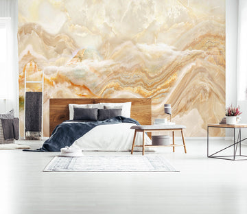 3D Yellow Clouds 1503 Wall Murals
