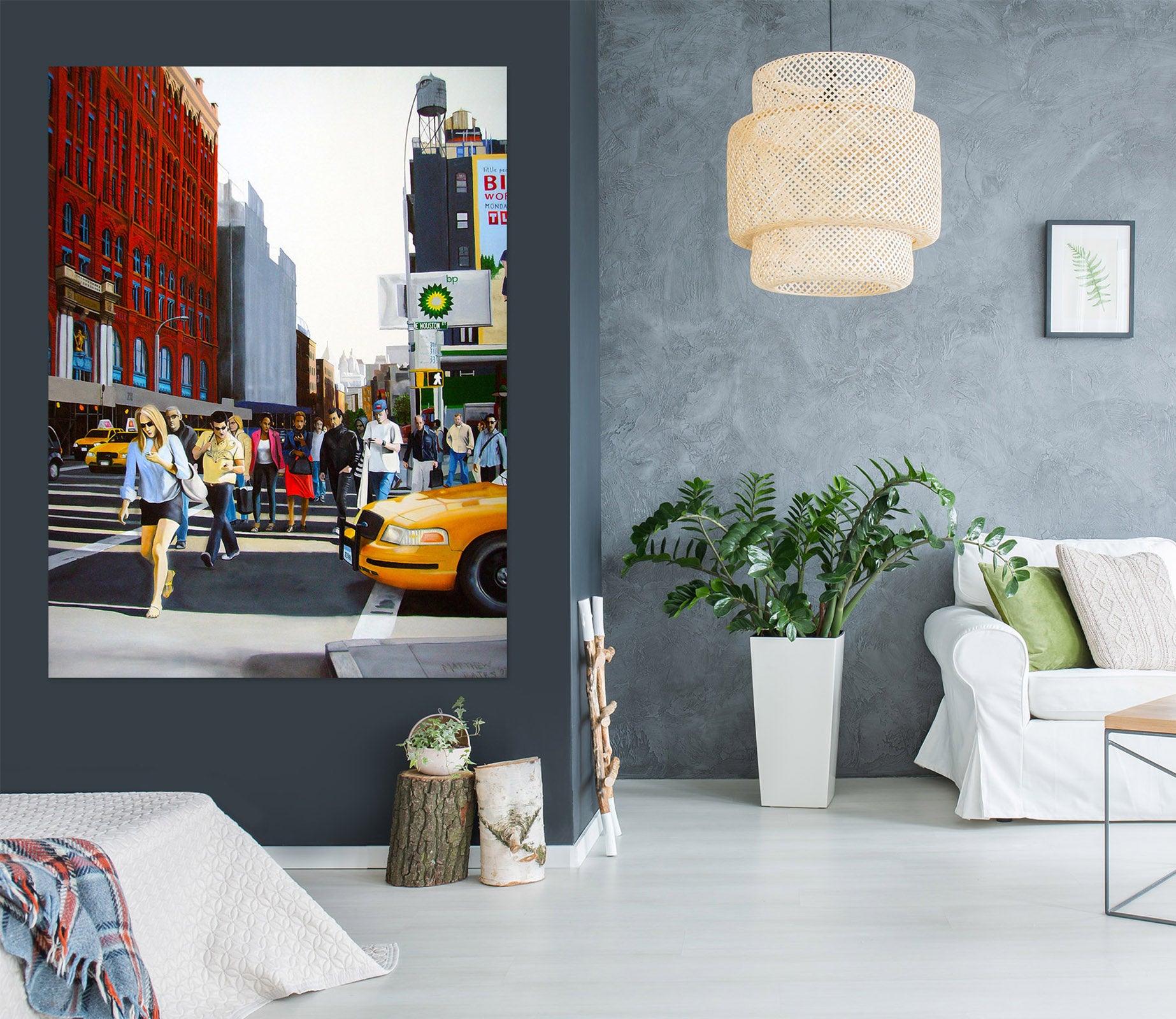 3D Pedestrian Road 110138 Matthew Holden Bates Wall Sticker