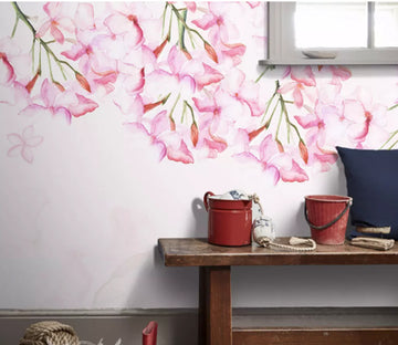 3D Peach Blossom 2045 Wall Murals