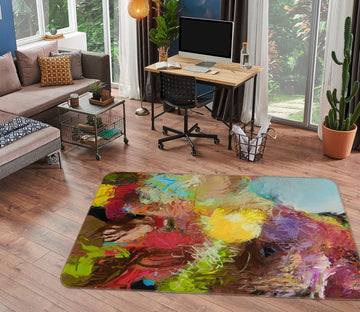 3D Color Ripple 1019 Allan P. Friedlander Rug Non Slip Rug Mat