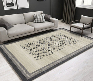 3D Colored Square WG085 Non Slip Rug Mat Mat AJ Creativity Home 