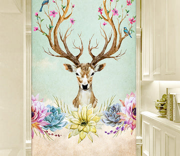 3D Elegant Deer WG016 Wall Murals