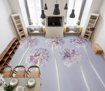 3D Dandelion Flower 9843 Assaf Frank Floor Mural  Wallpaper Murals Self-Adhesive Removable Print Epoxy