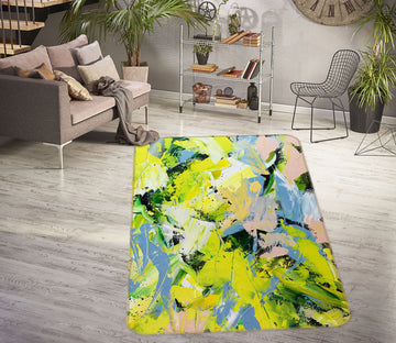 3D Spring Colors 3023 Allan P. Friedlander Rug Non Slip Rug Mat