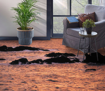 3D Dusk Of The Sea 1471 Floor Mural  Wallpaper Murals Self-Adhesive Removable Print Epoxy