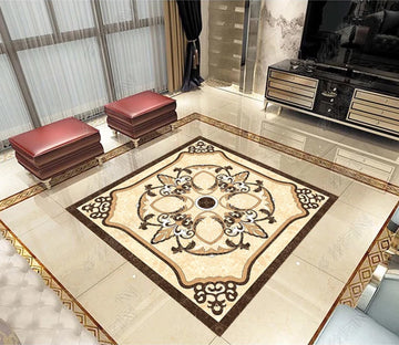 3D Colored Marble Pattern WG017 Floor Mural Wallpaper AJ Wallpaper 2 
