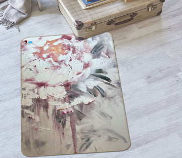 3D Beautiful Flower 3041 Skromova Marina Rug Non Slip Rug Mat