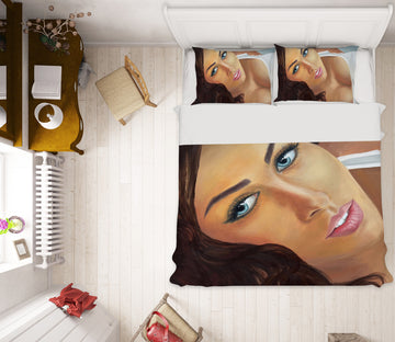 3D Beautiful Woman 97101 Marina Zotova Bedding Bed Pillowcases Quilt