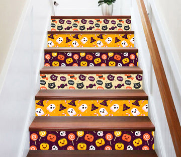 3D Fun Halloween decoration 657 Stair Risers