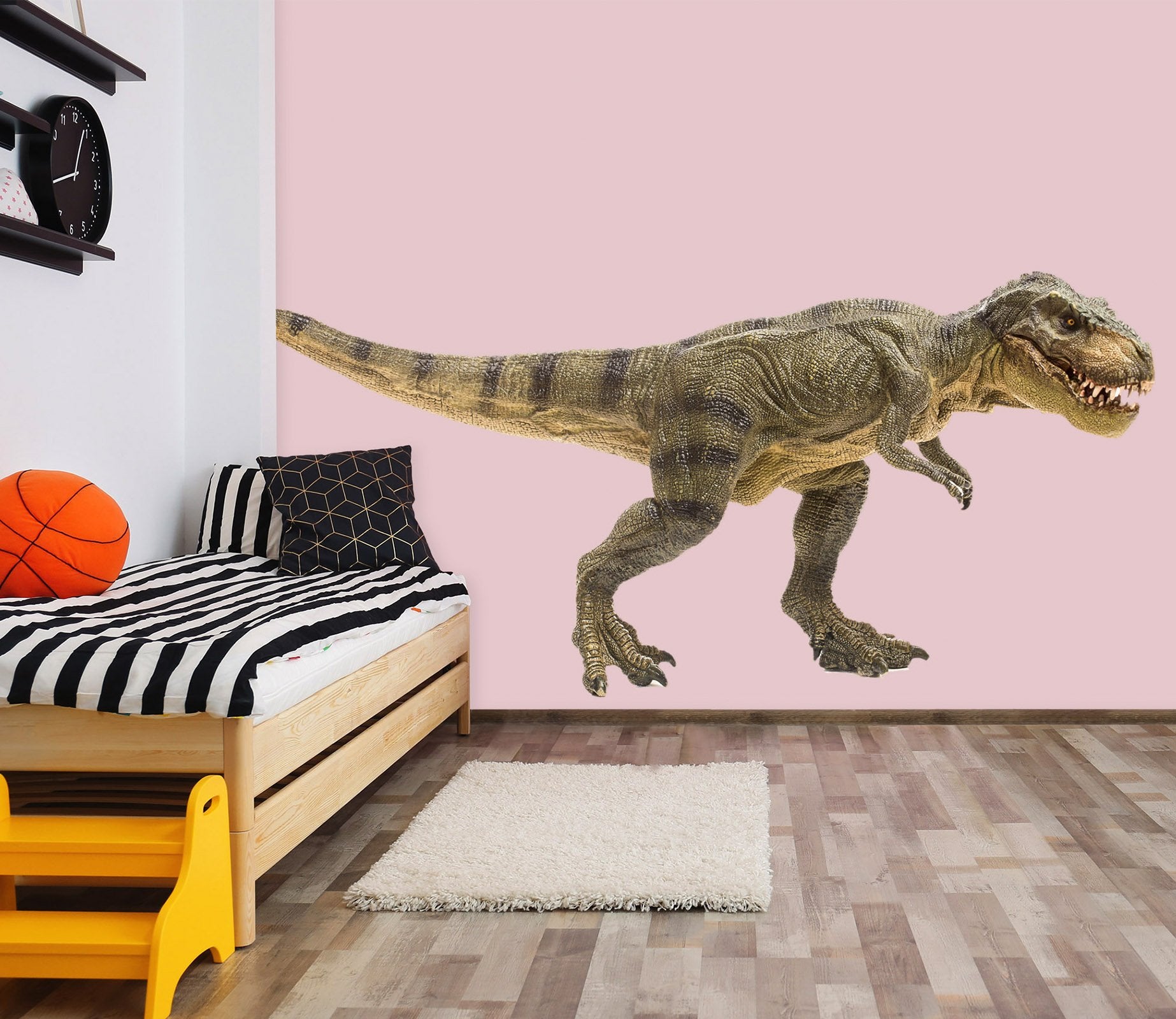 3D Tyrannosaurus Rex 125 Animals Wall Stickers Wallpaper AJ Wallpaper 
