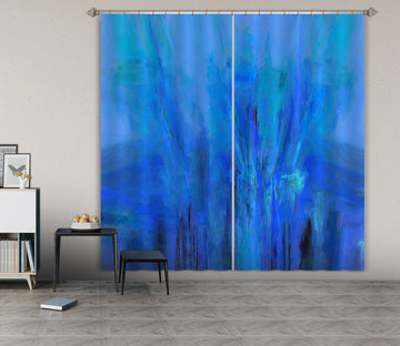 3D Blue Dream 061 Michael Tienhaara Curtain Curtains Drapes Wallpaper AJ Wallpaper 