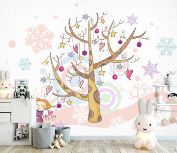 3D Christmas Tree 1724 Wall Murals