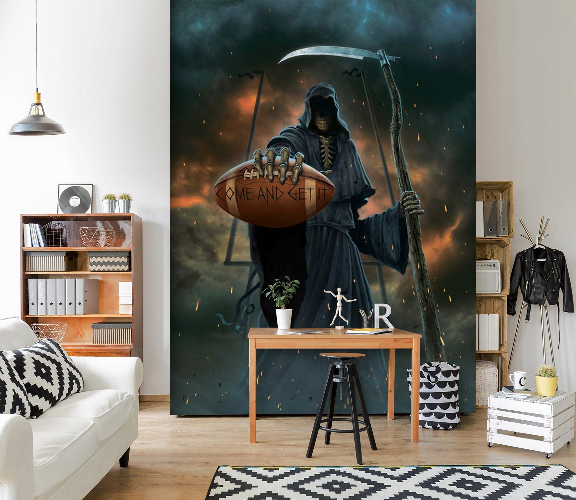 3D Earth Warrior 1501 Wall Murals Exclusive Designer Vincent Wallpaper AJ Wallpaper 