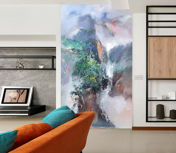 3D Green Abstract WC840 Wall Murals