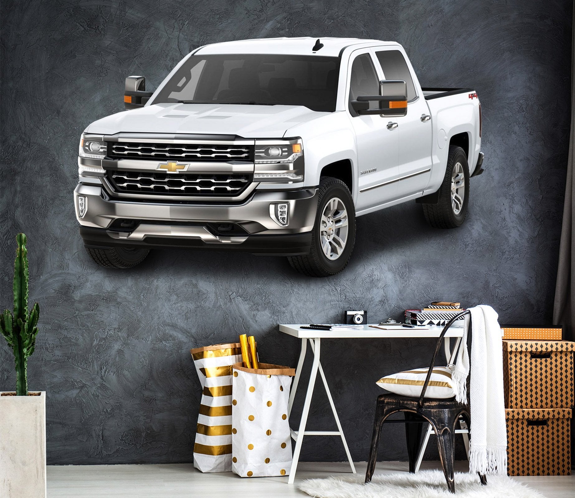 3D Chevy Silverado 0010 Vehicles Wallpaper AJ Wallpaper 