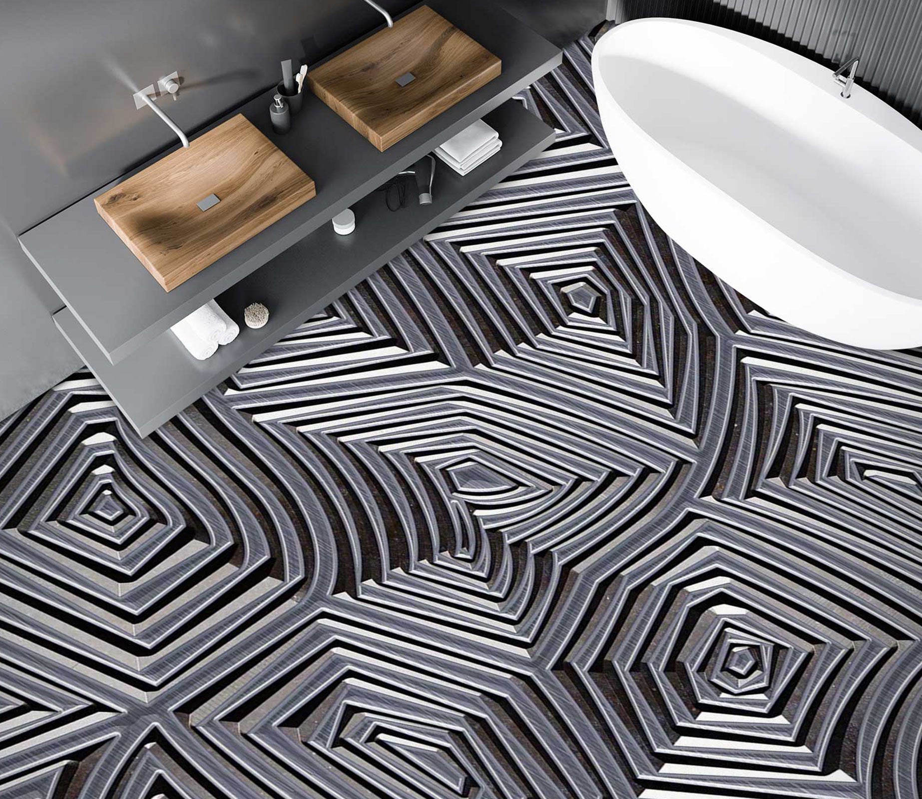 3D Silver Metal Art 1371 Floor Mural  Wallpaper Murals Self-Adhesive Removable Print Epoxy