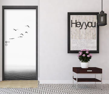 3D Flying Bird 10152 Boris Draschoff Door Mural