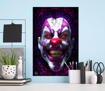 3D Clown 5139 Tom Wood Wall Sticker