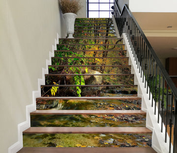 3D Woods Stones 94114 Kathy Barefield Stair Risers