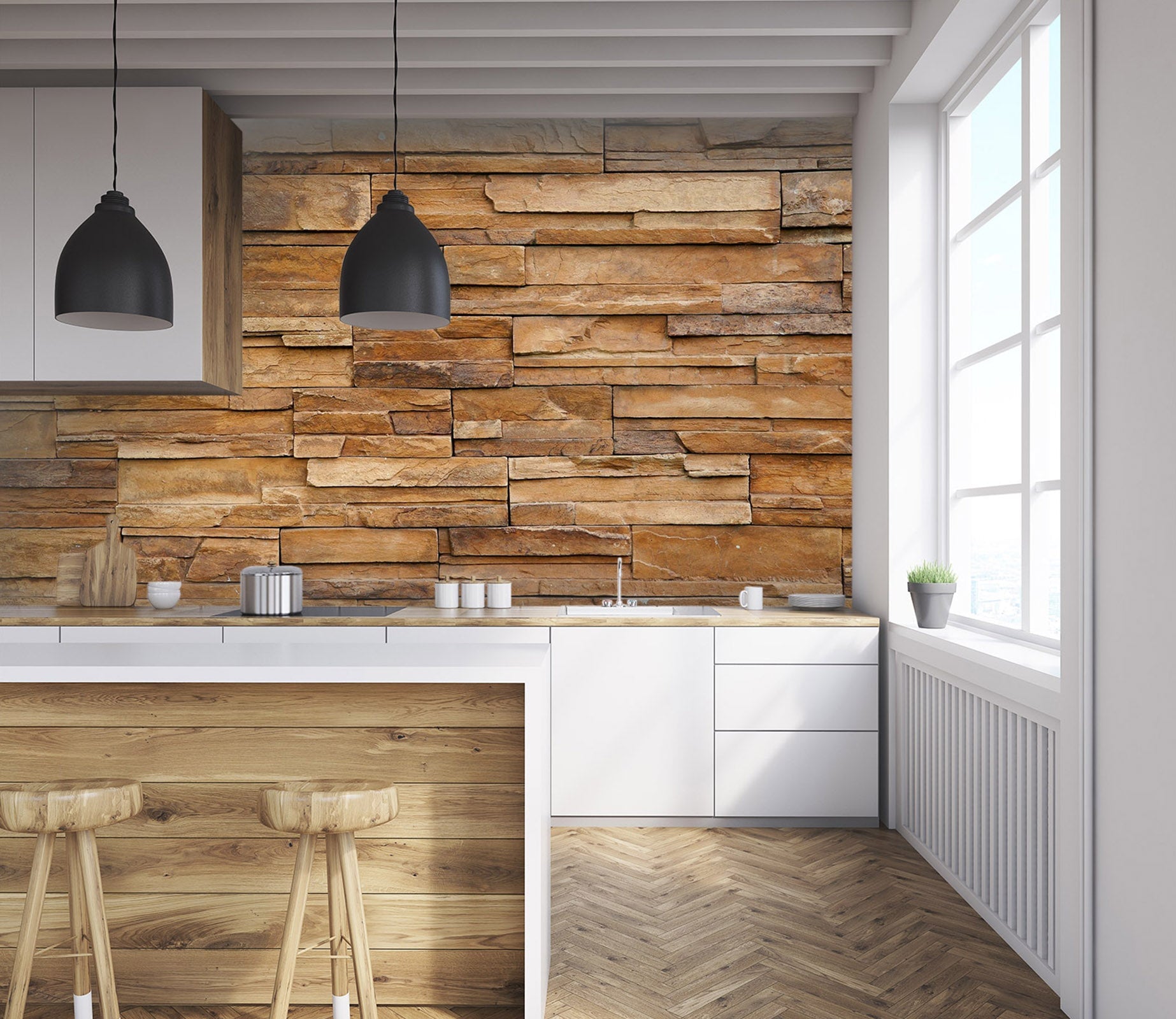 3D Wood Plank Texture 1398 Wall Murals Wallpaper AJ Wallpaper 2 
