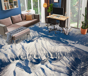 3D Snow Mountains 1039 Floor Mural  Wallpaper Murals Self-Adhesive Removable Print Epoxy