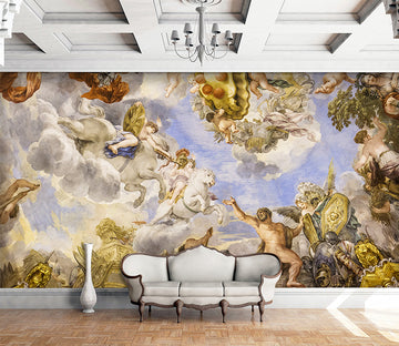 3D Angel War 1549 Wall Murals