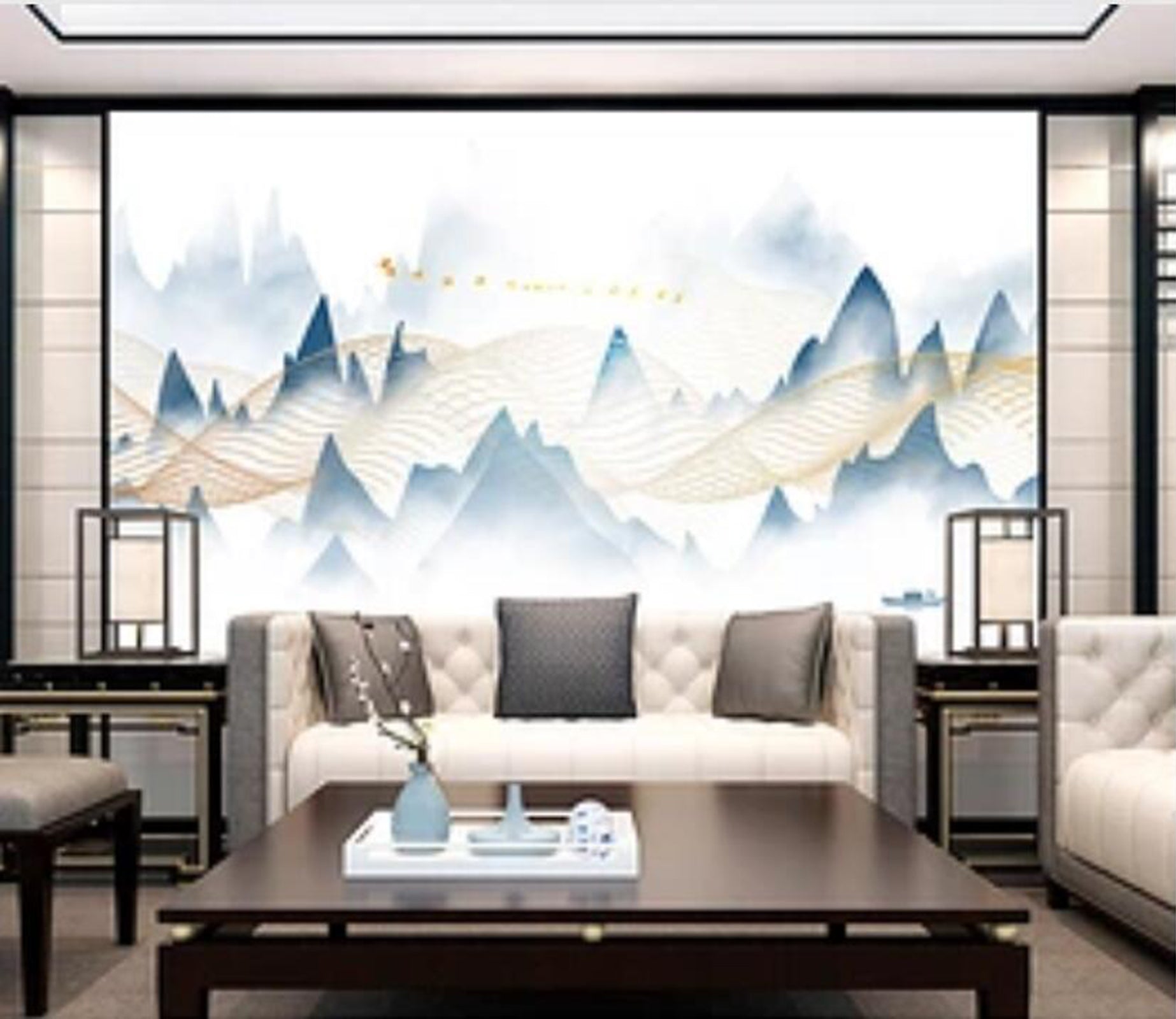 3D Peaks And Undulations WC59 Wall Murals Wallpaper AJ Wallpaper 2 