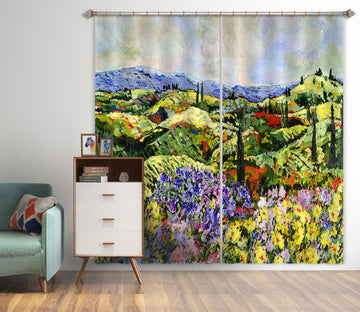 3D Dream Valley 041 Allan P. Friedlander Curtain Curtains Drapes