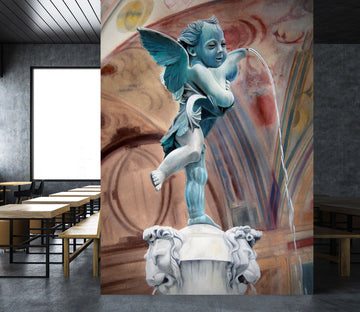 3D Angel Statue 11123 Matthew Holden Bates Wall Mural Wall Murals