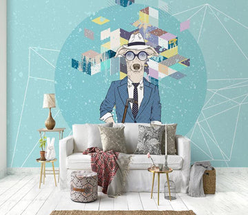 3D Gentleman Old Sheep 1145 Wall Murals