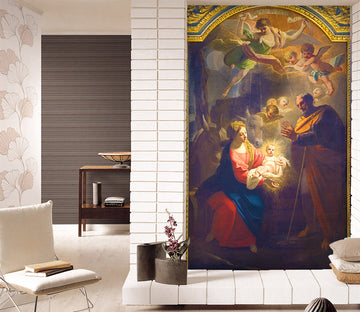 3D Angel Birth 1625 Wall Murals